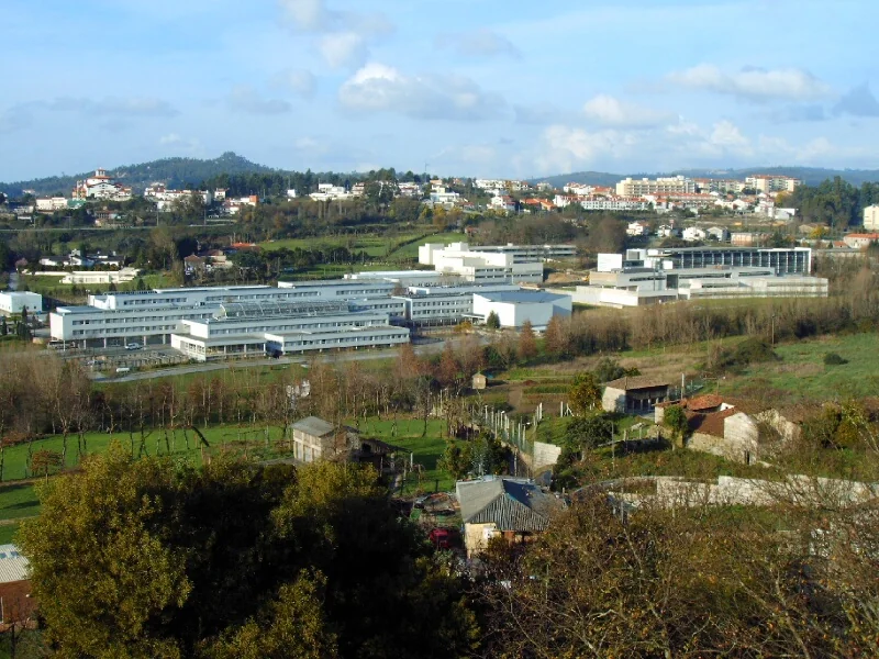 Edifícios do campus de Azurém da Universidade do Minho, em Guimarães.